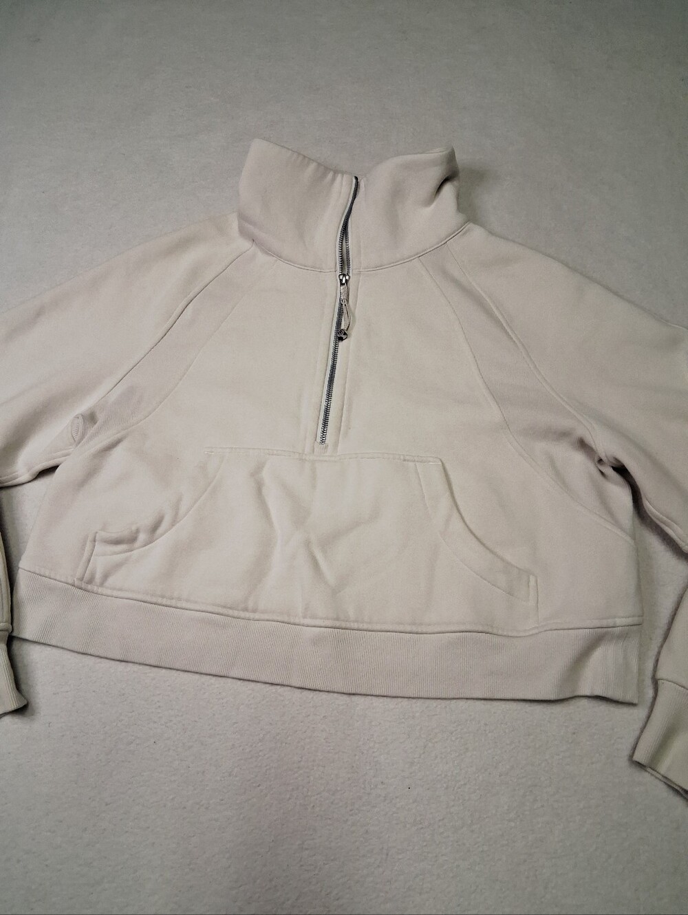 lululemon athletica Women's Half-Zip Pullover - Cream - Picture 2 of 12